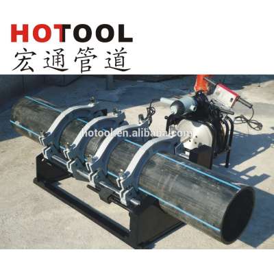 hdpe pipe butt fusion welding machine, motor drive, 90-250mm